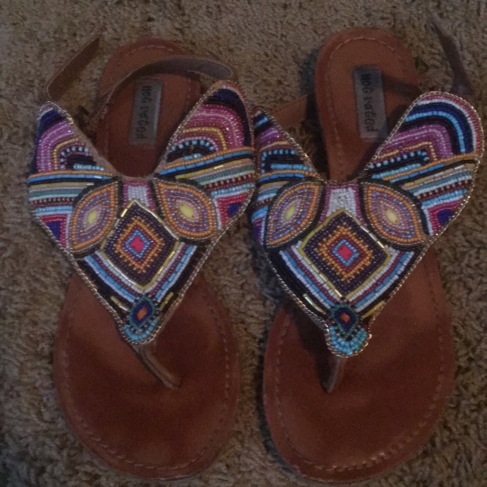 Cute beaded sandals!!
